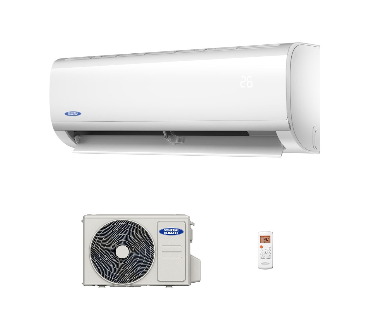 Кондиционер General Climate Inverter GC-RE18HR32/GU-RE18H32