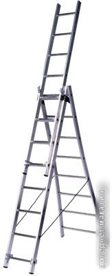 Лестница-трансформер LadderBel 3х8 секций [LS 308]