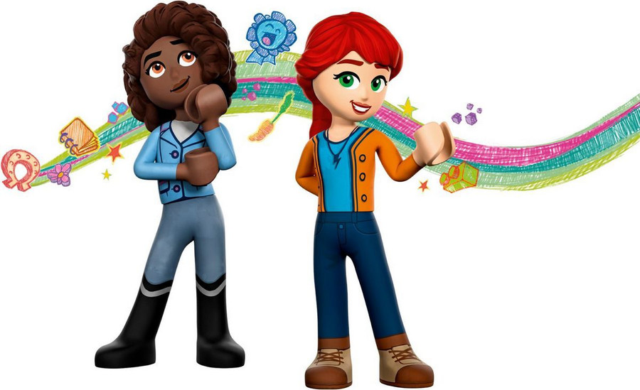Конструктор LEGO Friends 41746 Тренировка лошадей