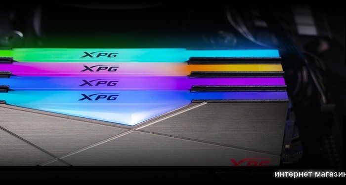 Оперативная память A-Data XPG Spectrix D50 RGB 16GB DDR4 PC4-25600 AX4U320016G16A-ST50