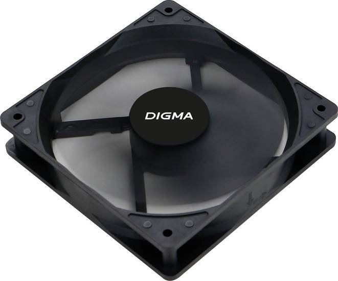 Вентилятор для корпуса Digma DFAN-120-7