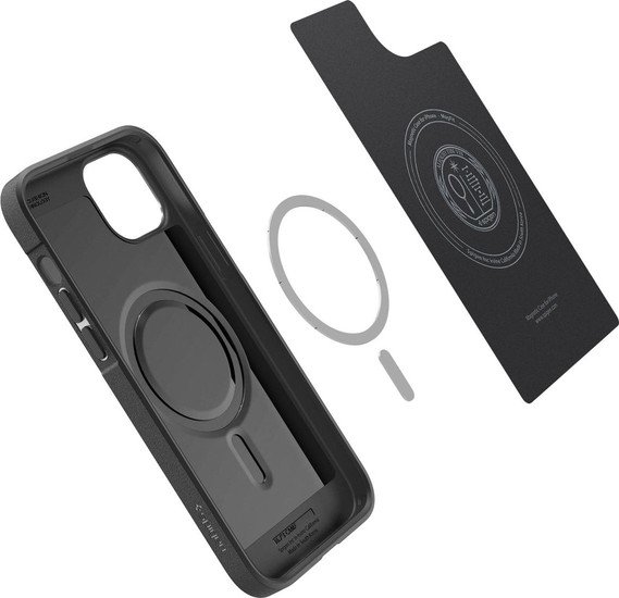 Чехол для телефона Spigen Core Armor (MagFit) для iPhone 15 ACS06480 (черный)