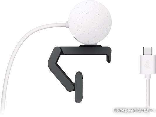 Веб-камера Logitech Brio 500 (белый)