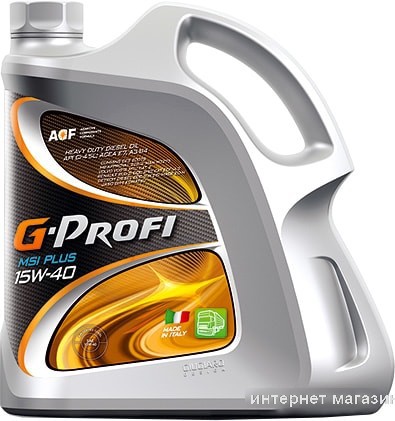 Моторное масло G-Energy G-Profi MSI Plus 15W-40 5л