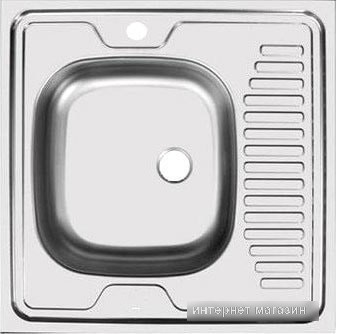 Кухонная мойка Ukinox STD600.600-5C 0LS (с сифоном)