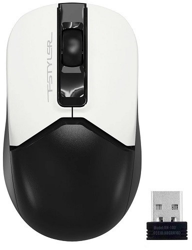 Мышь A4Tech Fstyler FG12 (белый/черный)