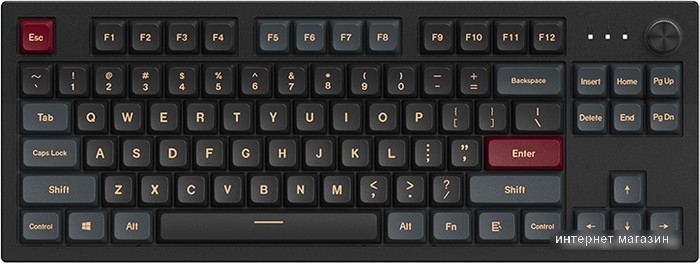 Клавиатура Montech MKey TKL Darkness MK87DR