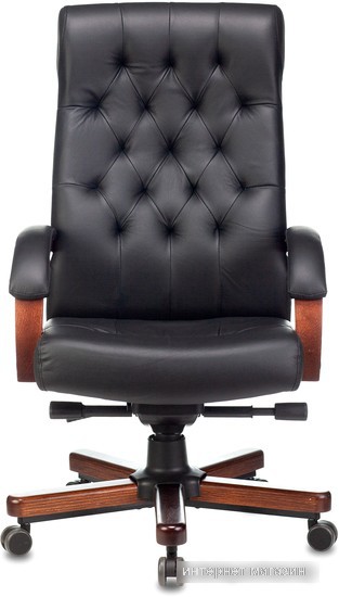 Кресло Бюрократ T-9928WALNUT (черный)