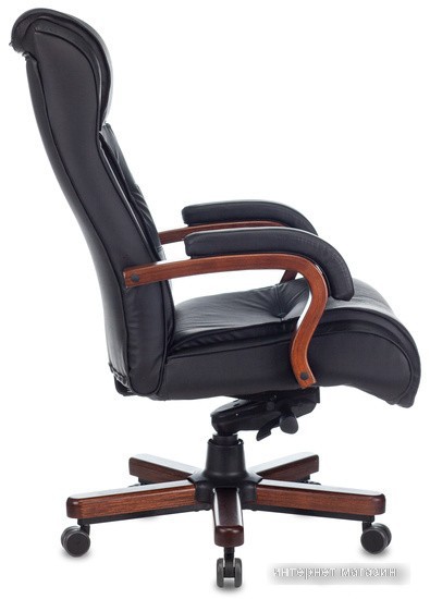 Кресло Бюрократ T-9926WALNUT (черный)