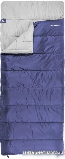 Спальный мешок Jungle Camp Avola Comfort XL (левая молния, синий)