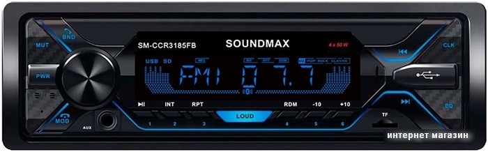 USB-магнитола Soundmax SM-CCR3185FB