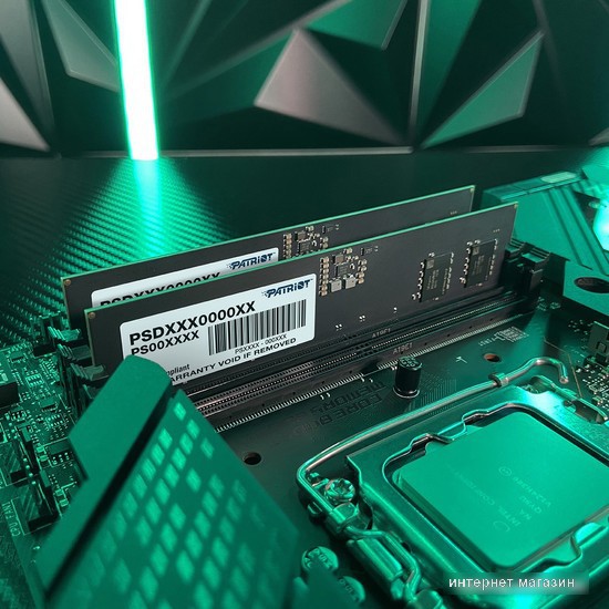 Оперативная память Patriot Signature Premium Line 32ГБ DDR5 4800МГц PSP532G48002H1