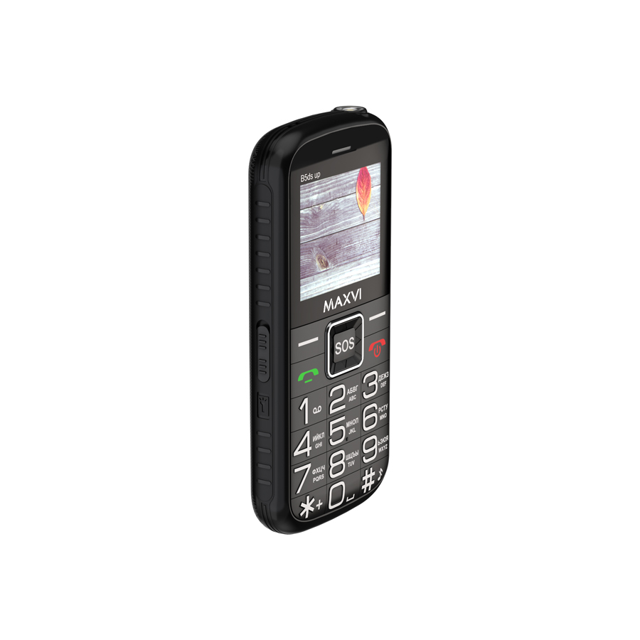 Телефон Maxvi B5ds up (черный)