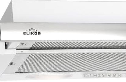 Кухонная вытяжка Elikor Интегра 60П-400-В2Л (белый/нержавеющая сталь)