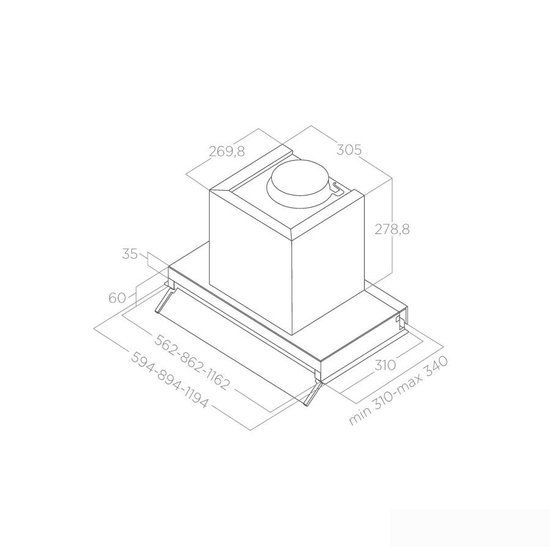 Кухонная вытяжка Elica Box In Plus IXGL/A/90 PRF0097796A