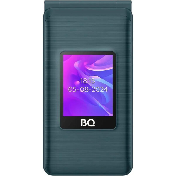 Кнопочный телефон BQ BQ-2412 Shell Duo (бирюзовый)