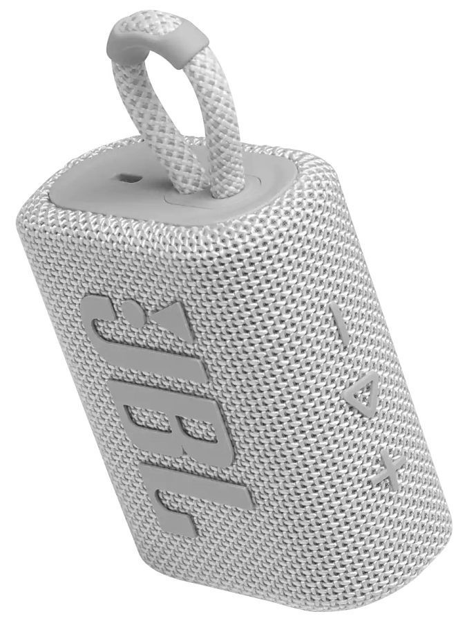 Беспроводная колонка JBL Go 3 (белый)