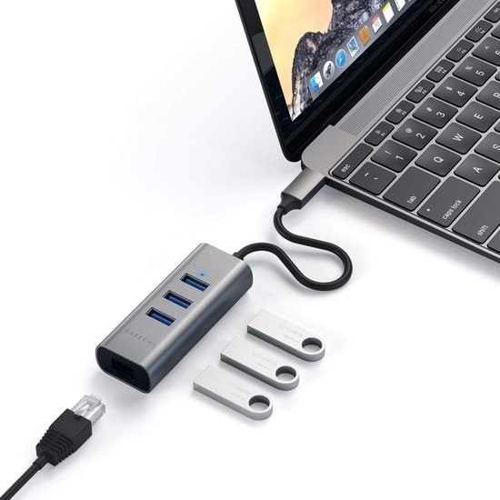 USB-хаб Satechi ST-TC2N1USB31AM