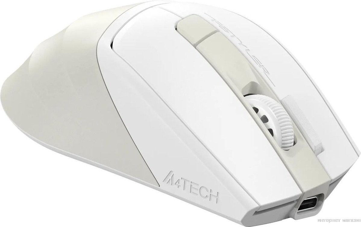 Мышь A4Tech Fstyler FG45CS Air2 (белый/бежевый)