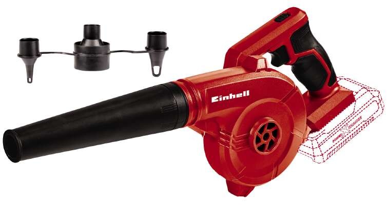 Ручная воздуходувка Einhell Te-Cb18/180 Li Solo 3408001 (без АКБ)