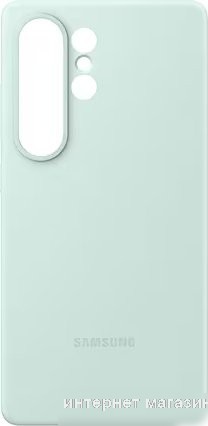 Чехол для телефона Samsung Silicone Case Galaxy S25 Ultra (мятный)