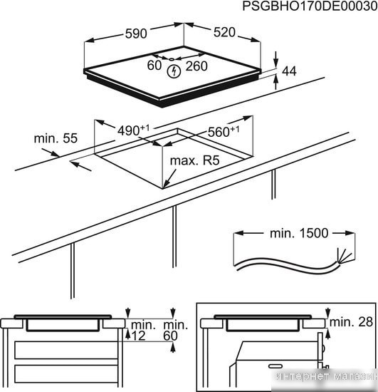 Варочная панель AEG IKE64450FB