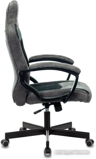 Кресло Бюрократ Viking 6 Knight B Fabric (черный)