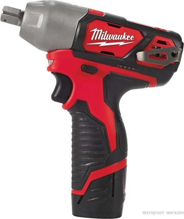 Гайковерт Milwaukee M12 M12BIW12-202C 4933447133 (с 2-мя АКБ, кейс)