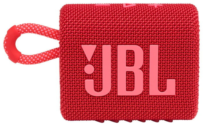 Беспроводная колонка JBL Go 3 (красный)