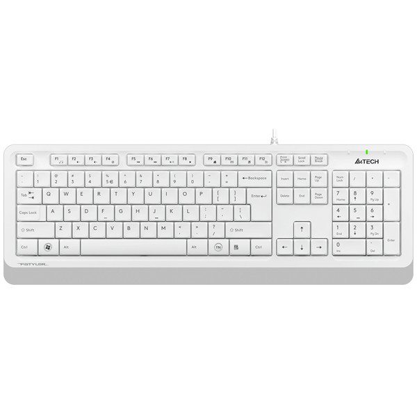 Клавиатура + мышь A4Tech Fstyler F1010 (белый/серый)