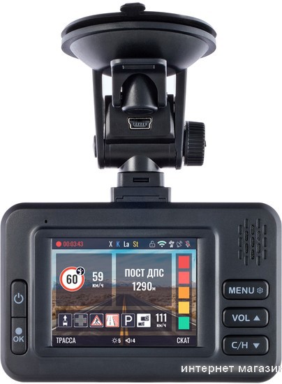 Видеорегистратор-радар детектор (2в1) Roadgid Optima GT