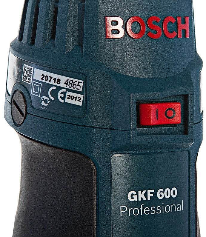 Кромочно-петельный фрезер Bosch GKF 600 Professional (060160A100)