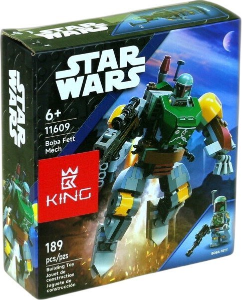 King 11609 Боба Фетт боевой костюм