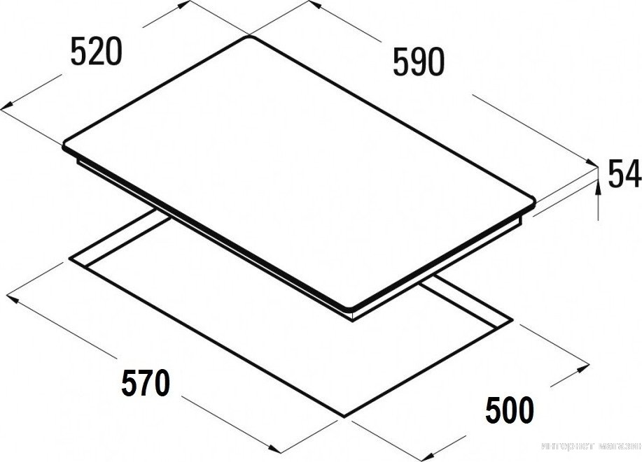 Варочная панель Schtoff IT4603 White
