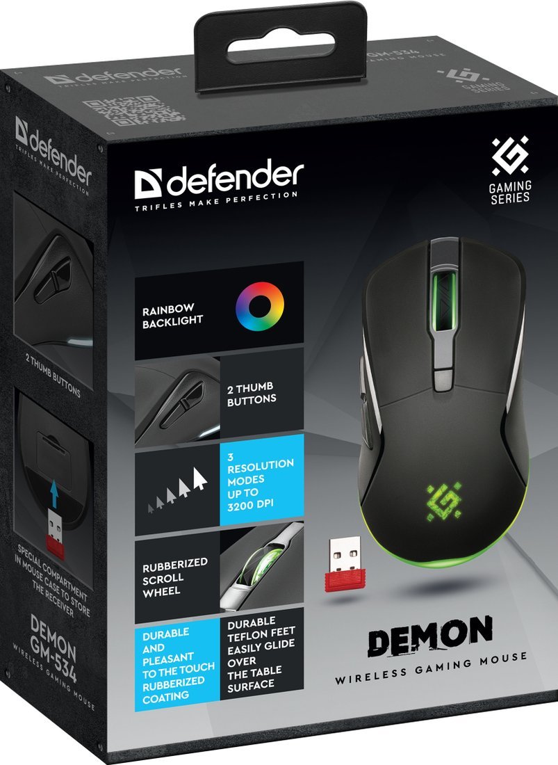 Игровая мышь Defender Demon GM-534