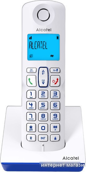 Радиотелефон Alcatel S230 (белый)