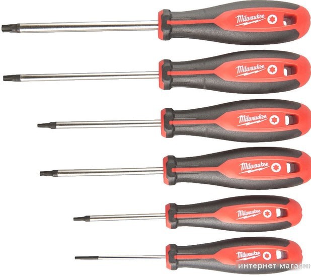 Набор отверток Milwaukee 4932471809 (6 предметов)