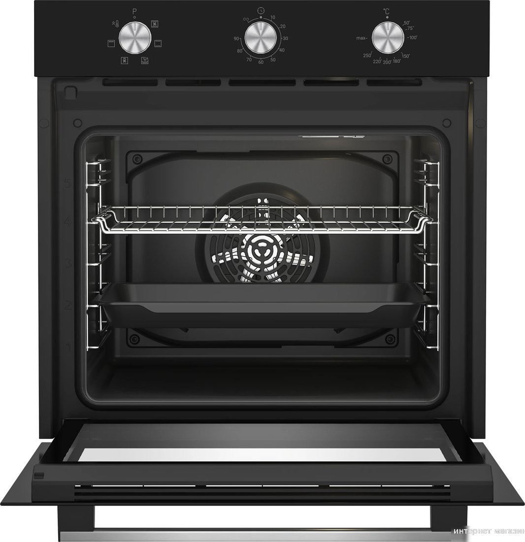 Электрический духовой шкаф Hotpoint HETF 614 JH BL