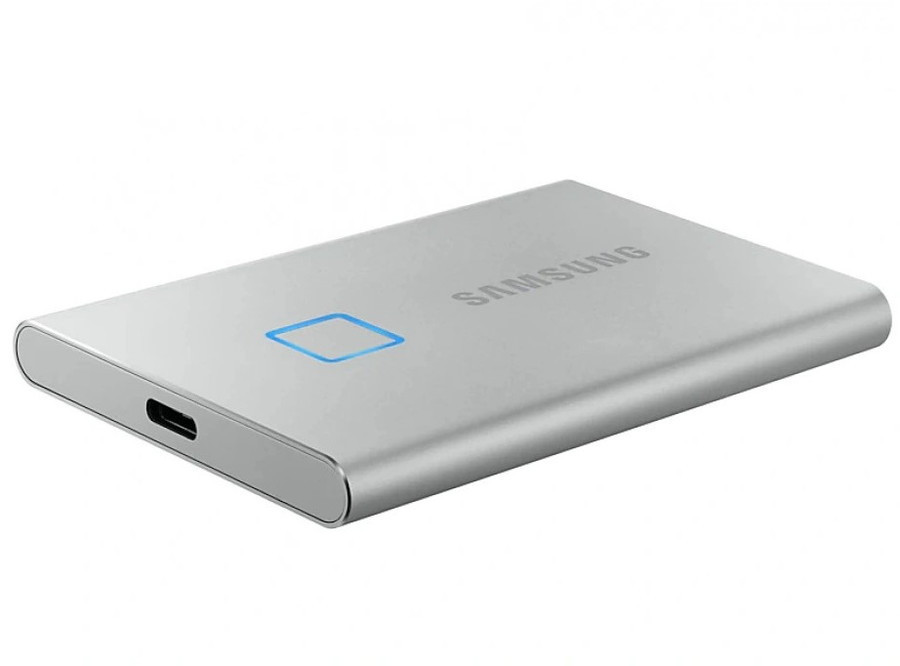 Внешний накопитель Samsung T7 Touch 2TB (серебристый)