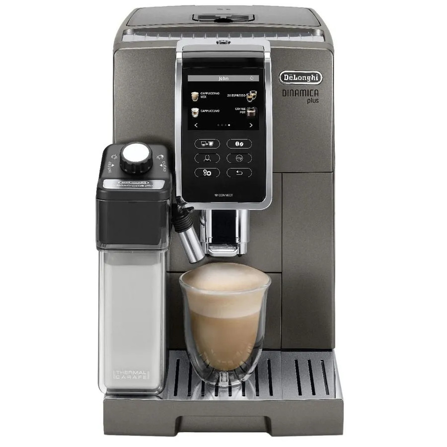 Эспрессо кофемашина DeLonghi Dinamica Plus ECAM 370.95.T