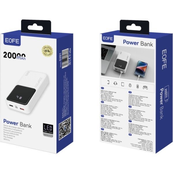 EOFE G201 20000mAh (белый)