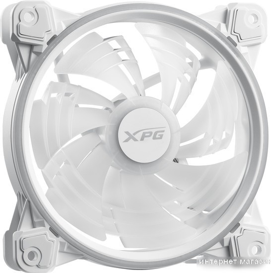 Вентилятор для корпуса ADATA Hurricane 120 ARGB PWM (белый)
