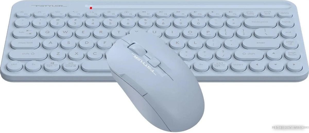 Офисный набор A4Tech Fstyler FG3200 Air2 (синий)