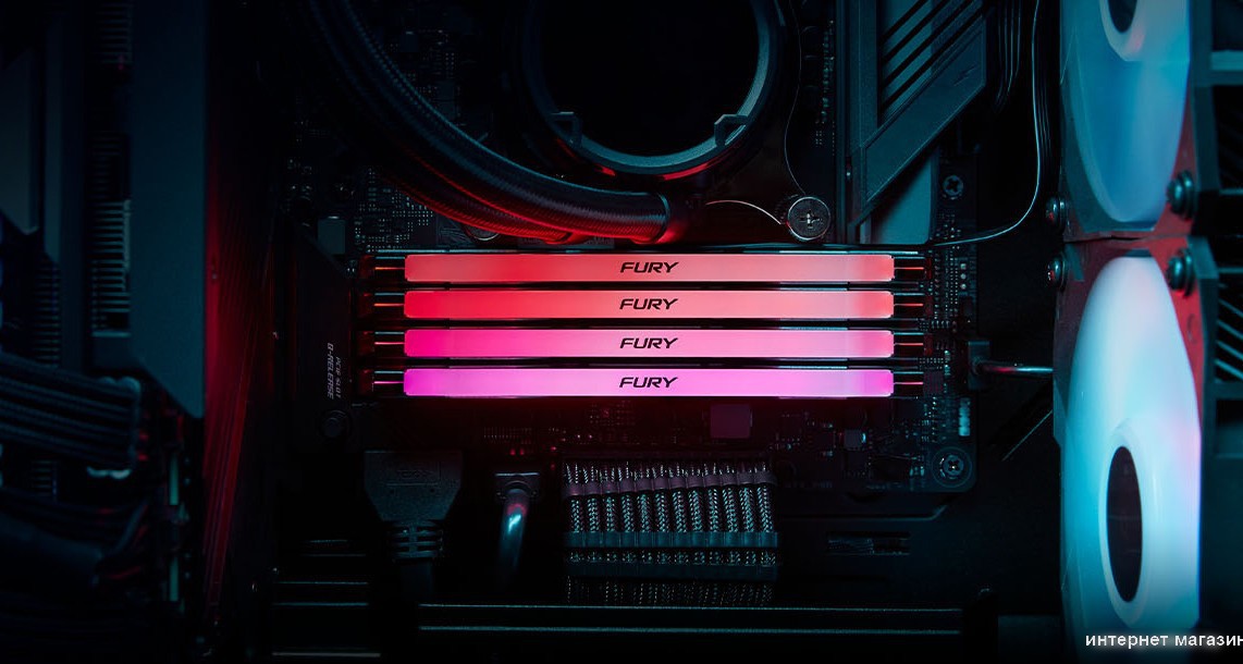 Оперативная память Kingston FURY Renegade RGB 2x48ГБ DDR5 6000 МГц KF560C32RSAK2-96