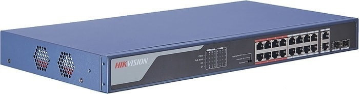 Коммутатор Hikvision DS-3E0318P-E(B)