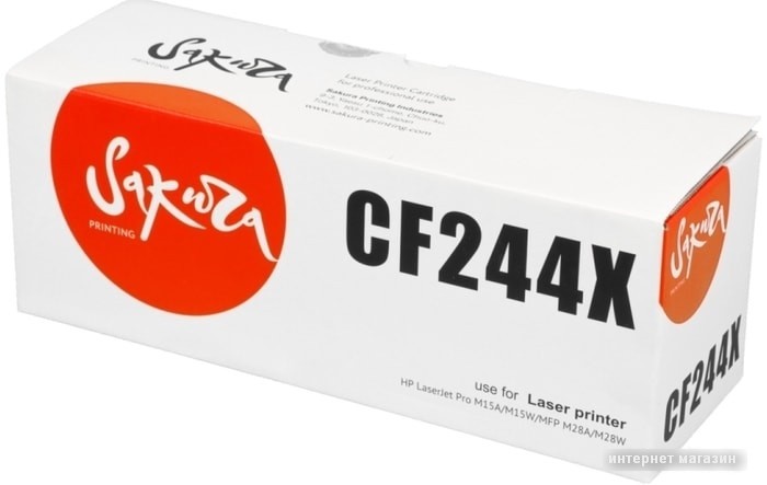 Картридж Sakura Printing SACF244X (аналог HP CF244X)