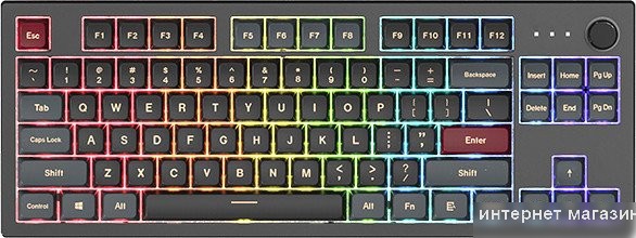 Клавиатура Montech MKey TKL Darkness MK87DB