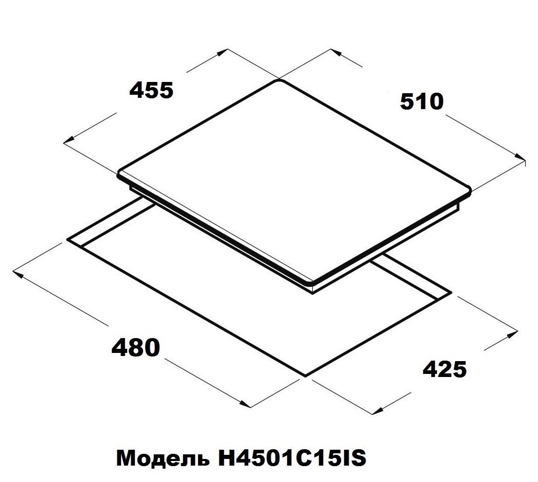 Варочная панель Schtoff H4501C15IS White
