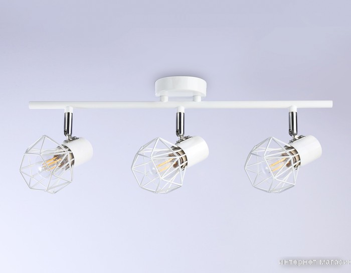 Спот Ambrella Traditional TR8631/3 WH/CH (белый/хром)