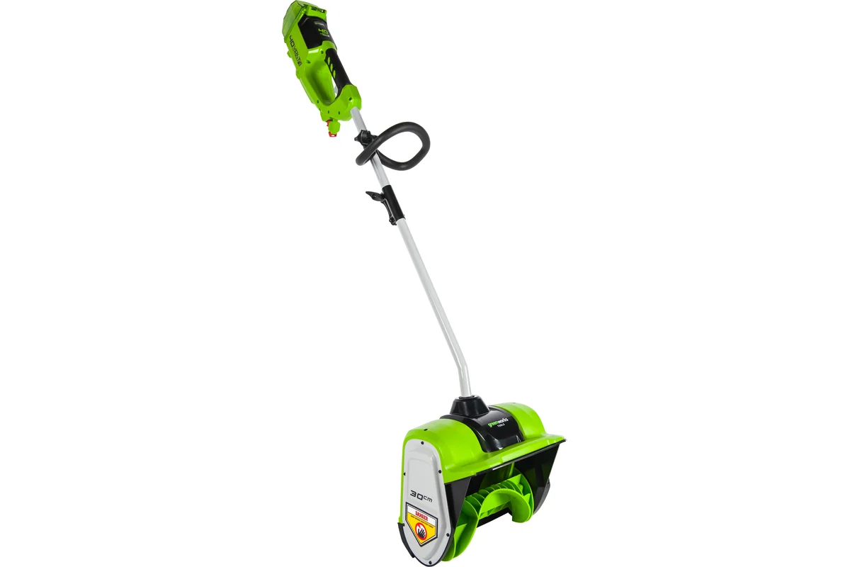 Снегоуборщик Greenworks GD40SS (с 1-м АКБ 5Ач)